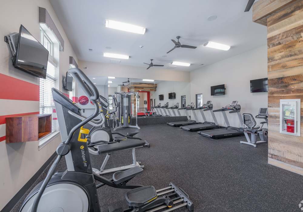 24-hour fitness center Gym at Harborstone in Ladson, South Carolina
