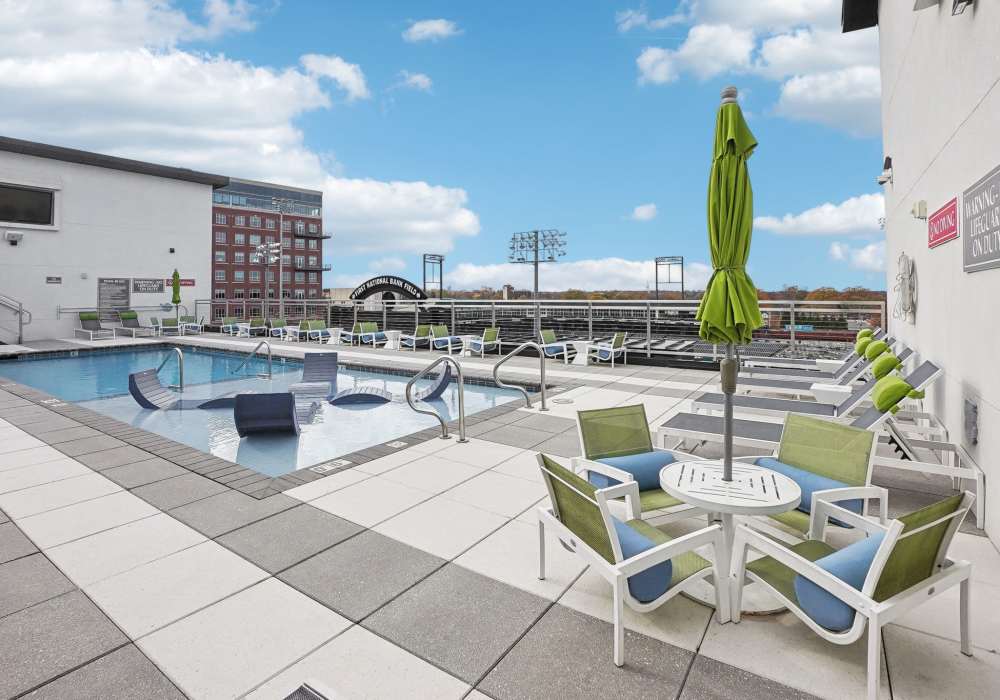 pool at Carroll at Bellemeade in Greensboro, North Carolina