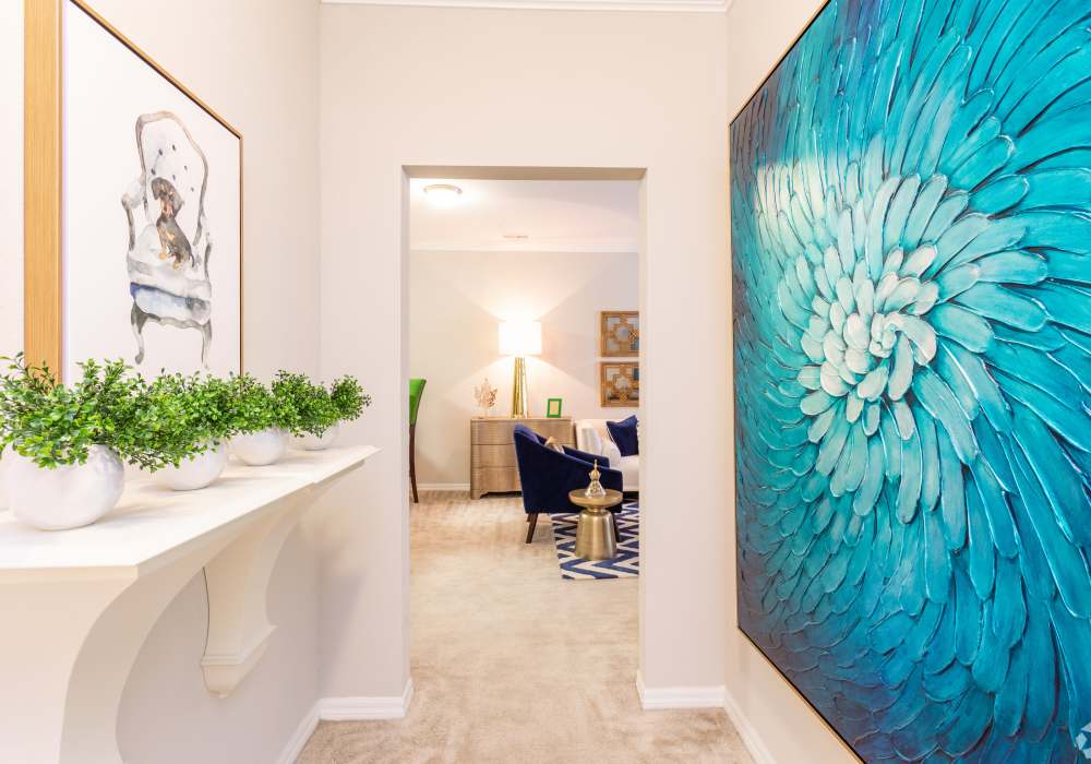 Hallway at Village at Town Center in Raleigh, North Carolina