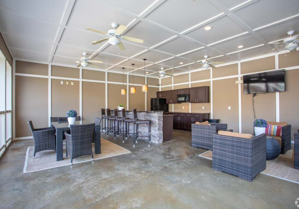 Summer kitchen at Village at Town Center in Raleigh, North Carolina