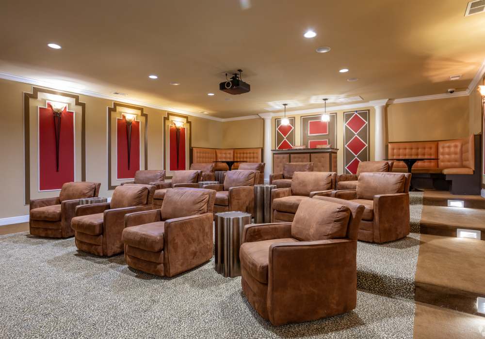 Multi-Media Room at Village at Town Center in Raleigh, North Carolina