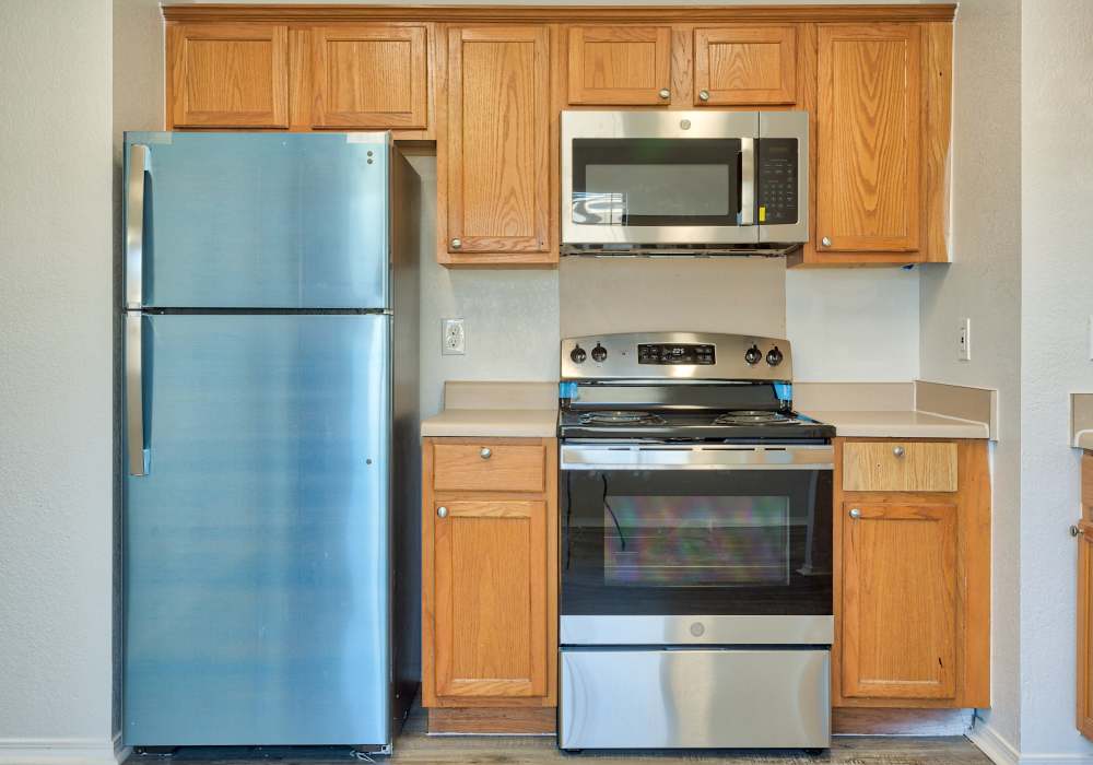 Kitchen at Brookstone Park Of Seminole in Seminole, Oklahoma