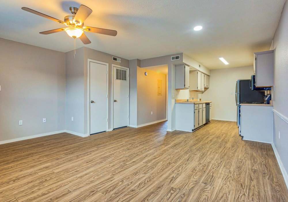 ceiling fan at Parkridge Apartments in Durant, Oklahoma
