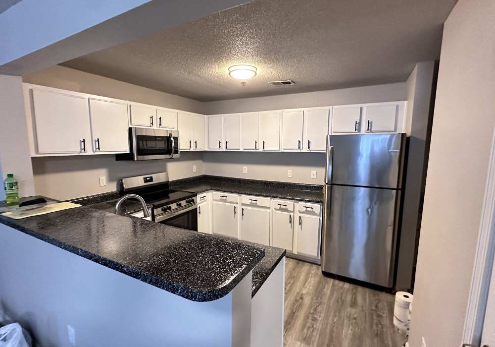 Kitchen at Steeplechase in Coweta, Oklahoma