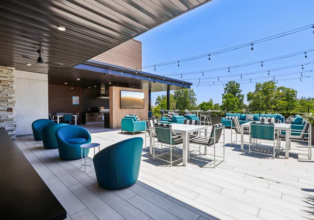 A community game room for the residents at Zinc 1501 in Sacramento, California