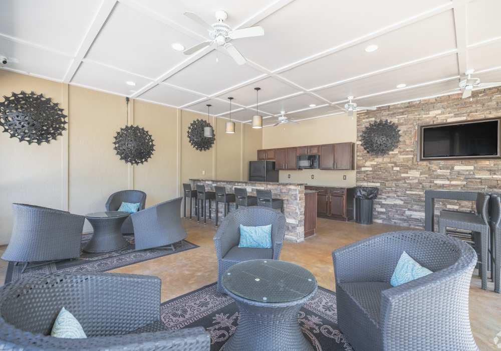 Summer kitchen at Kilnsea Village in Summerville, South Carolina
