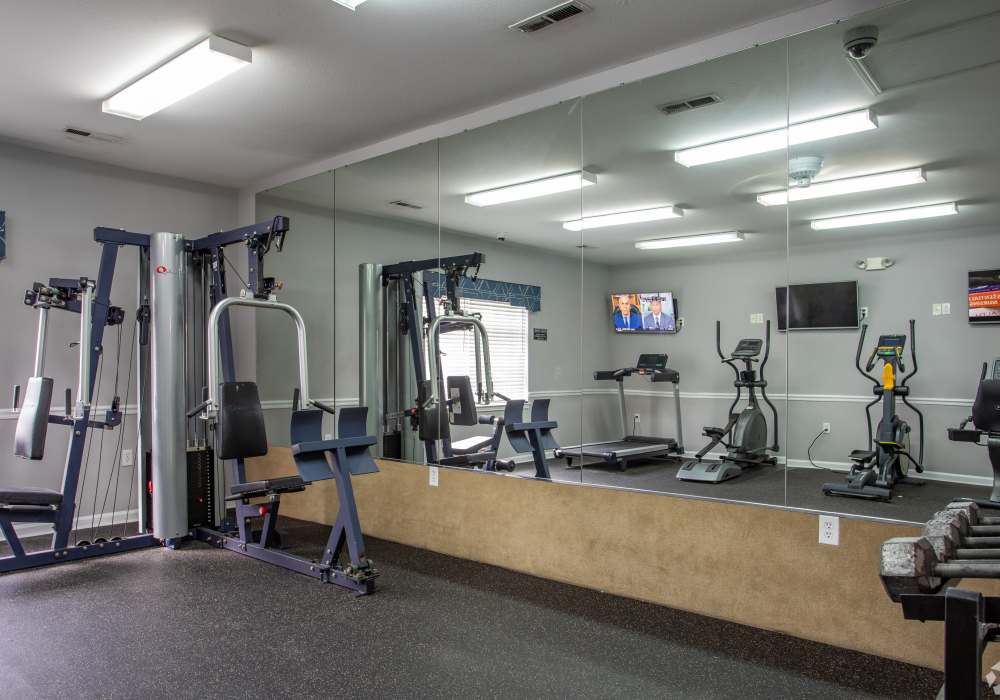 24-Hour Fitness Center at Eagle Point Village in Fayetteville, North Carolina