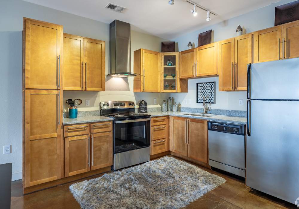 thoughtful chef-inspired kitchen at Northpoint at 68 in High Point, North Carolina