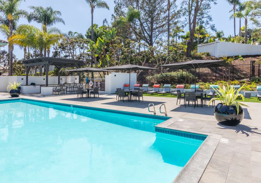 Swimming pool at Marea in Dana Point, California