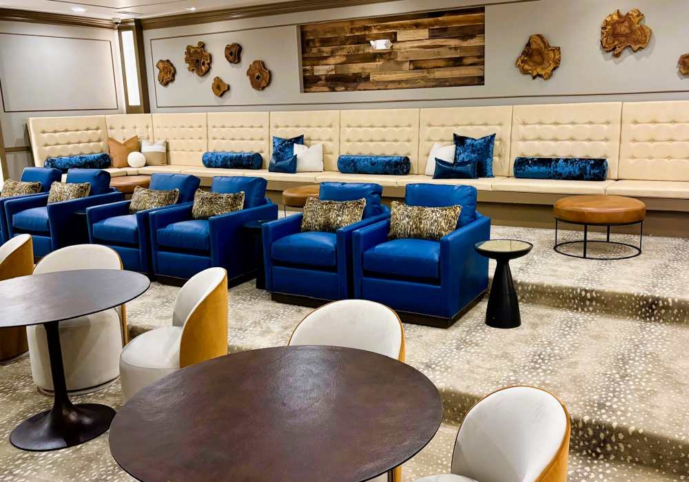 Indoor movie theatre room at Carroll at Cane Ridge Apartments in Antioch, Tennessee