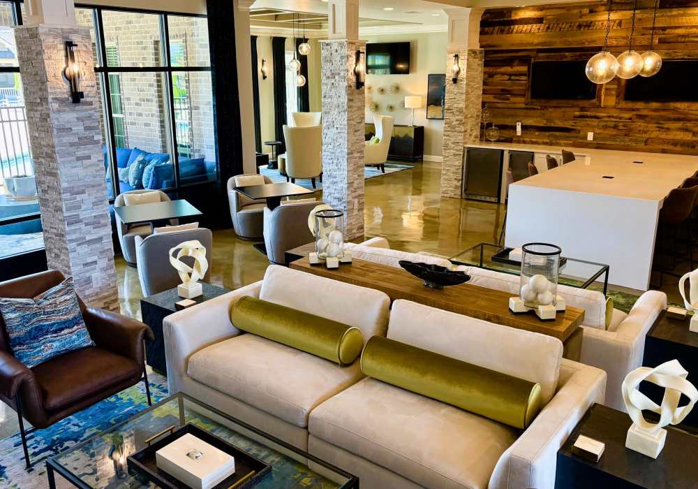 Resident lounge at Carroll at Cane Ridge Apartments in Antioch, Tennessee