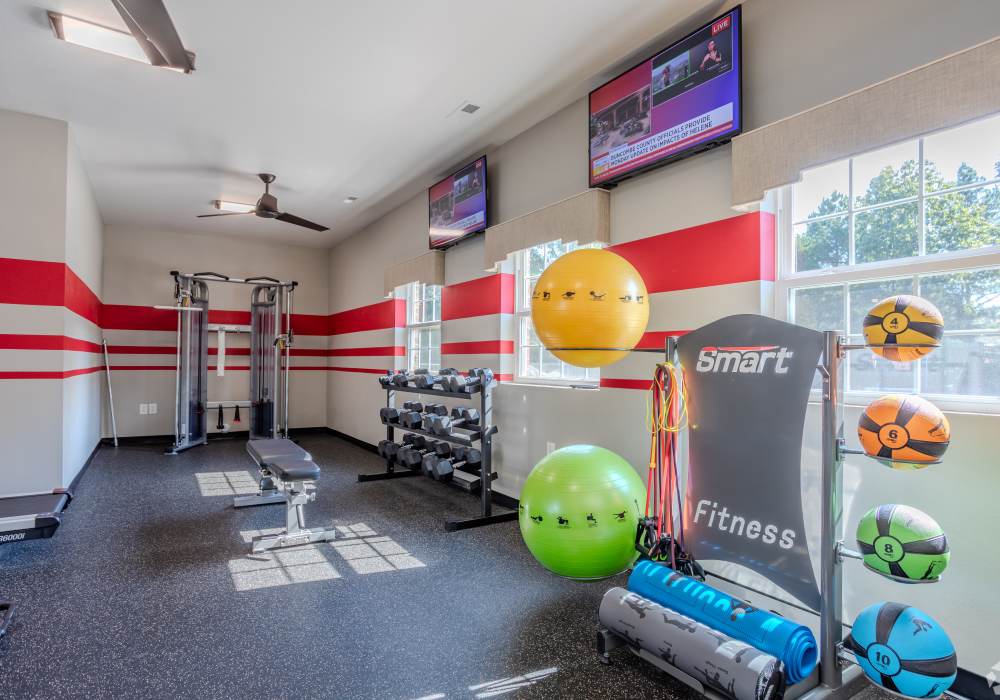 24-Hour Fitness Center w/ Cardio Machines & Weights Featherstone in Durham, North Carolina