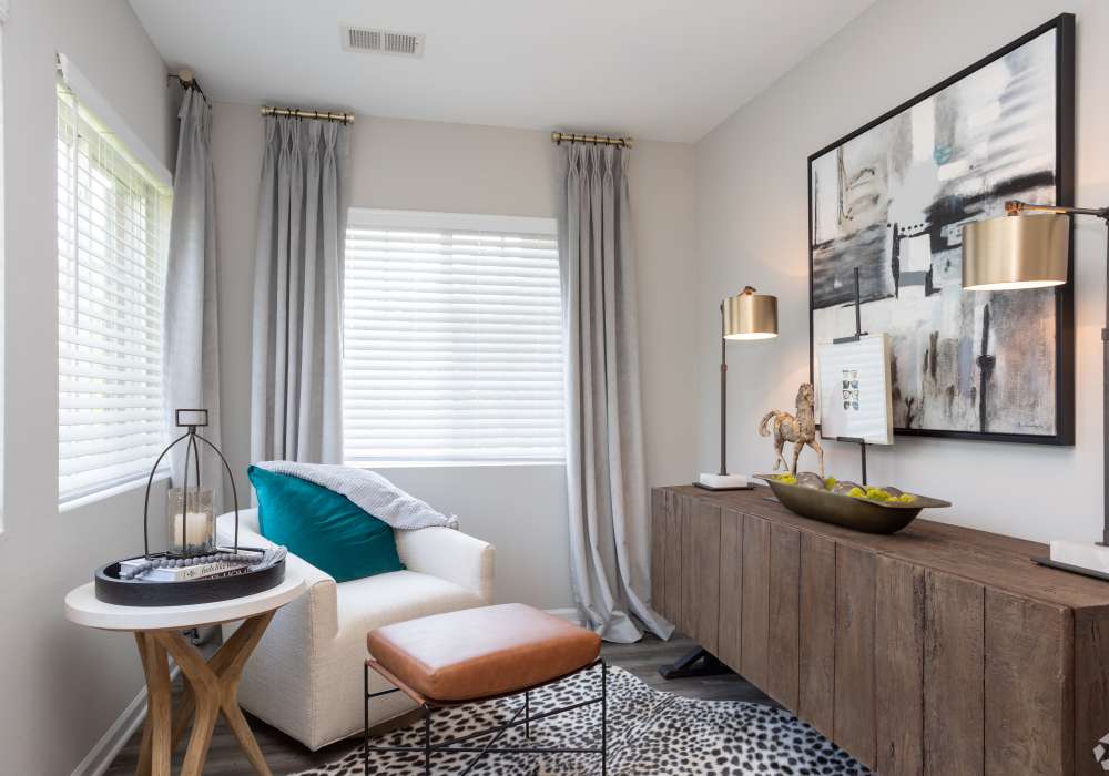 Bonus room, office, or reading nook at Featherstone in Durham, North Carolina