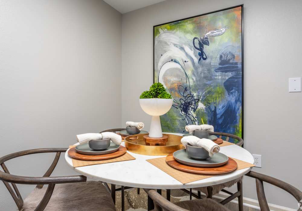 Dining rooms at Featherstone in Durham, North Carolina