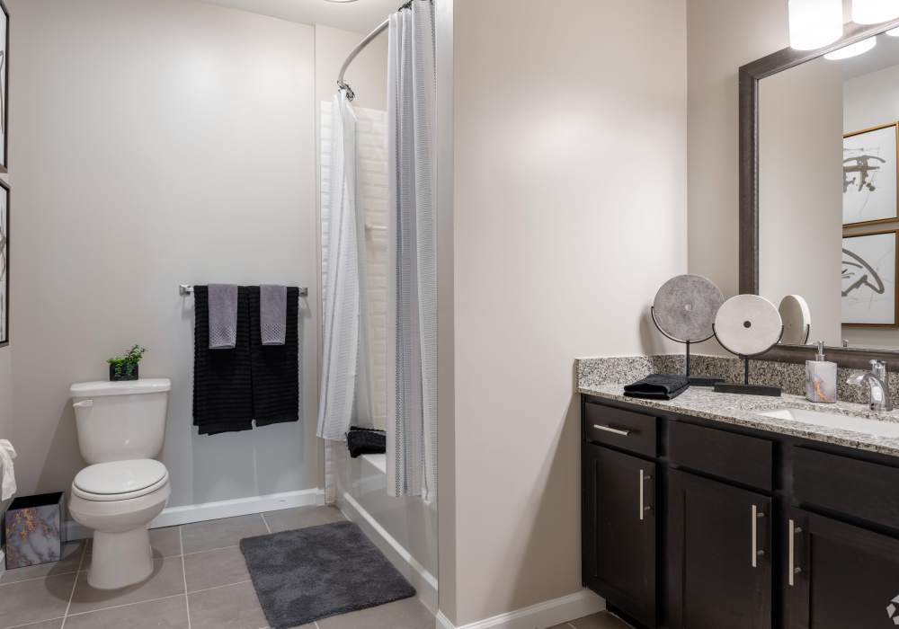 bathroom at Edenbrook Ridge in Pflugerville, Texas