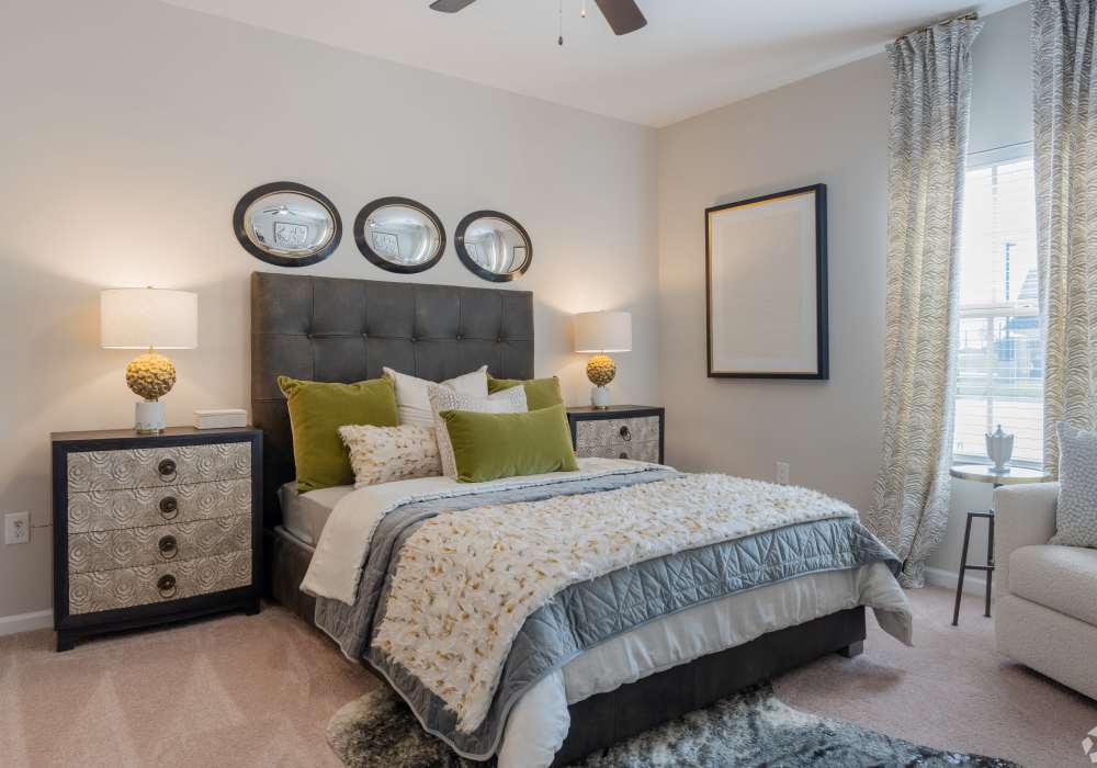 Bedroom layout at Edenbrook Ridge in Pflugerville, Texas