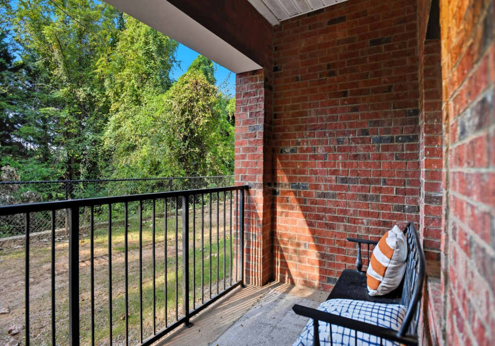 Spacious balcony or patio Ascot Point Village in Asheville, North Carolina