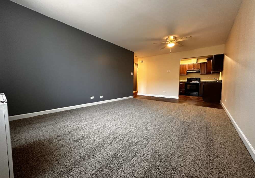 Comfortable living space at Main Street Apartments in Bensenville, Illinois