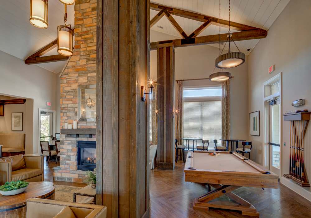 Game room at Red Knot at Edinburgh in Chesapeake, Virginia