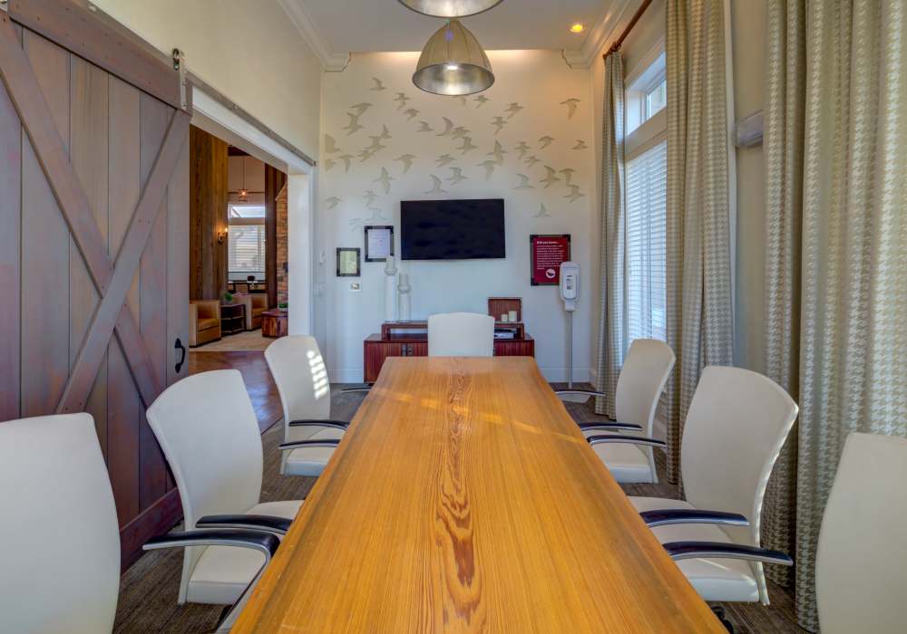 Community office room at Red Knot at Edinburgh in Chesapeake, Virginia
