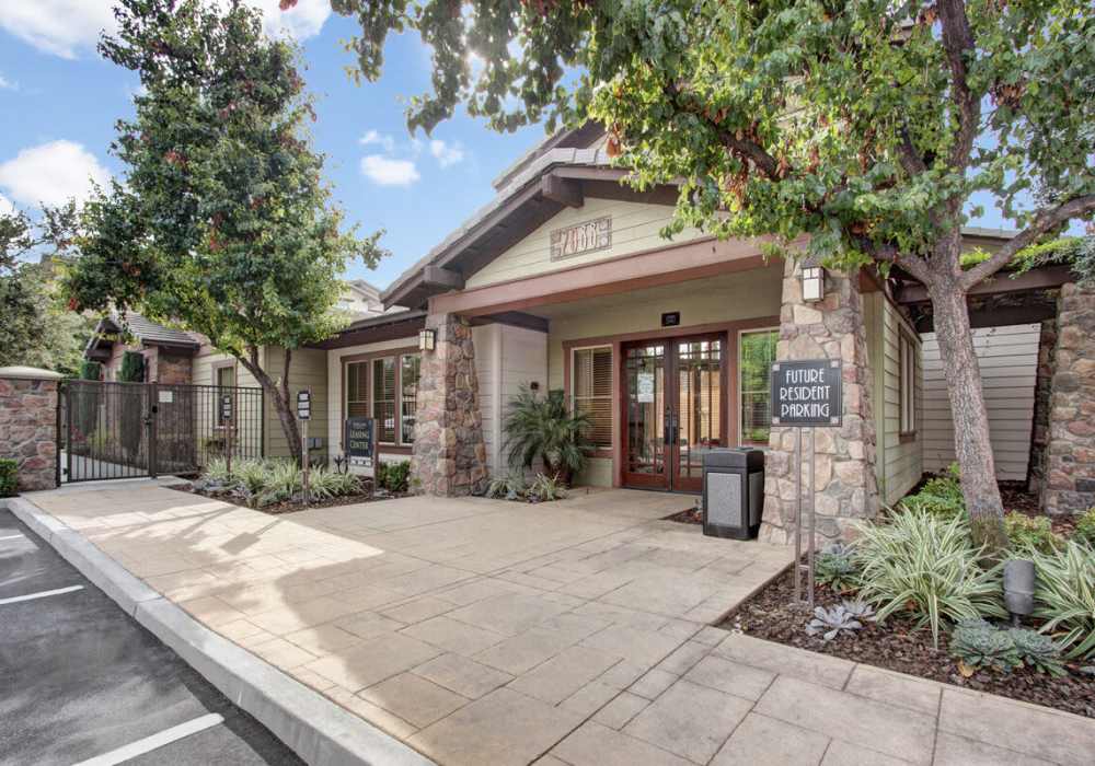 Leasing office at Rivers Edge in Lake Elsinore, California