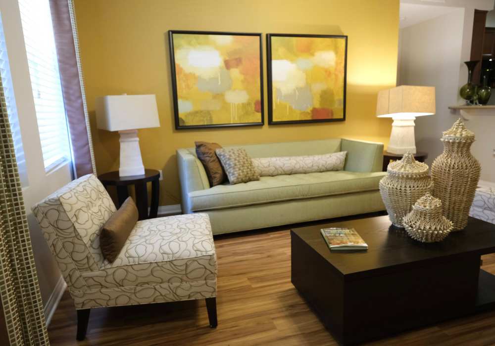 Belluno floorplan living room