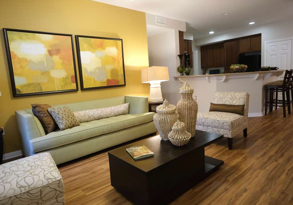 Belluno floorplan living room