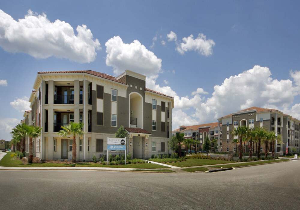 Community buildings at Messina Luxury Apartments in New Smyrna Beach, Florida