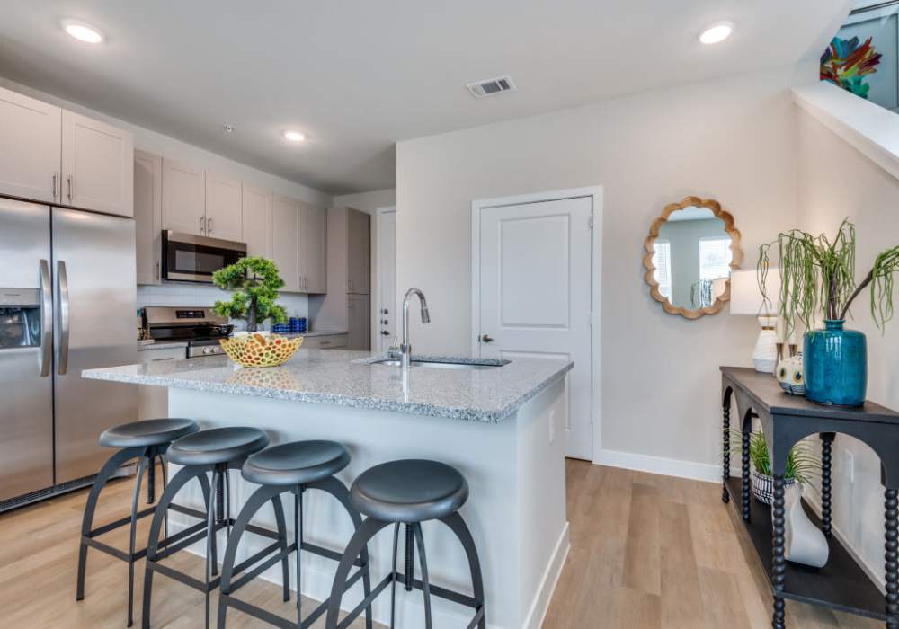 Photo of kitchen area