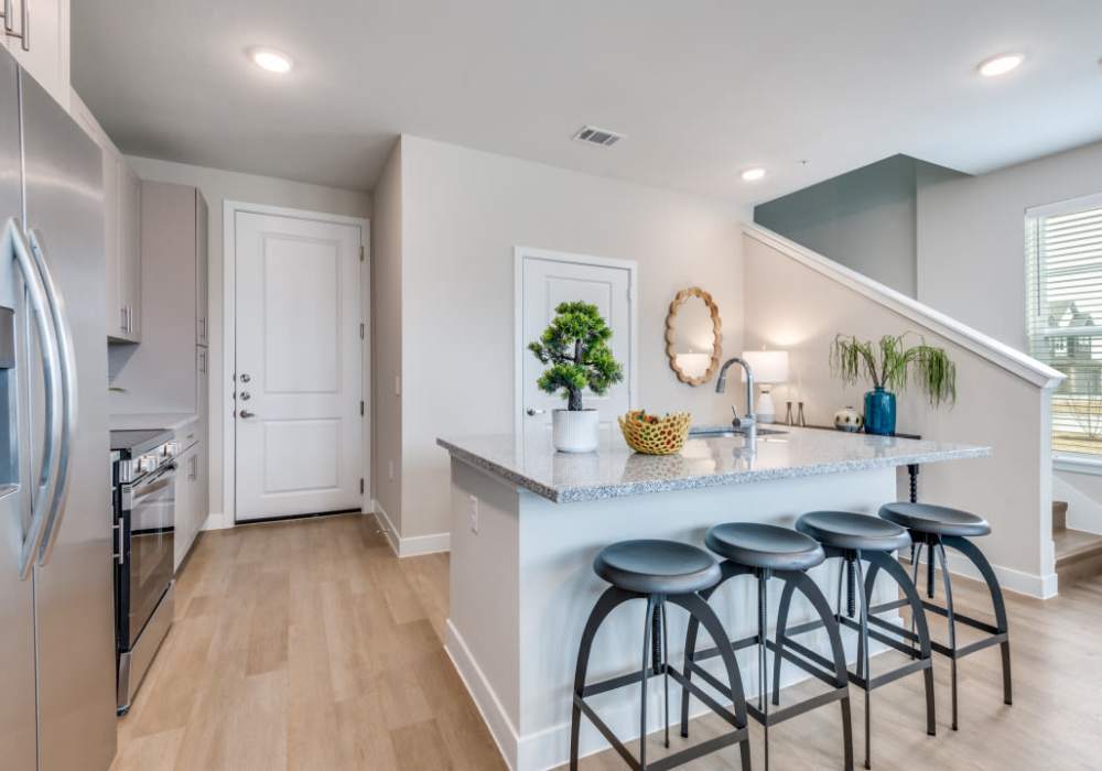 Photo of kitchen area