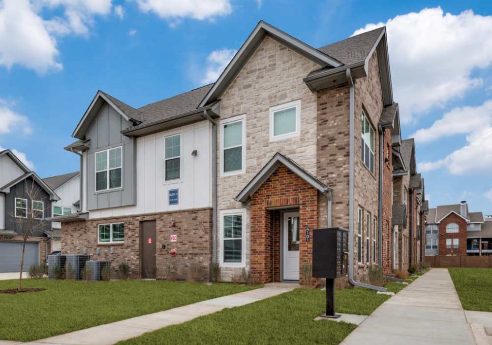 Photo of outside side view of unit