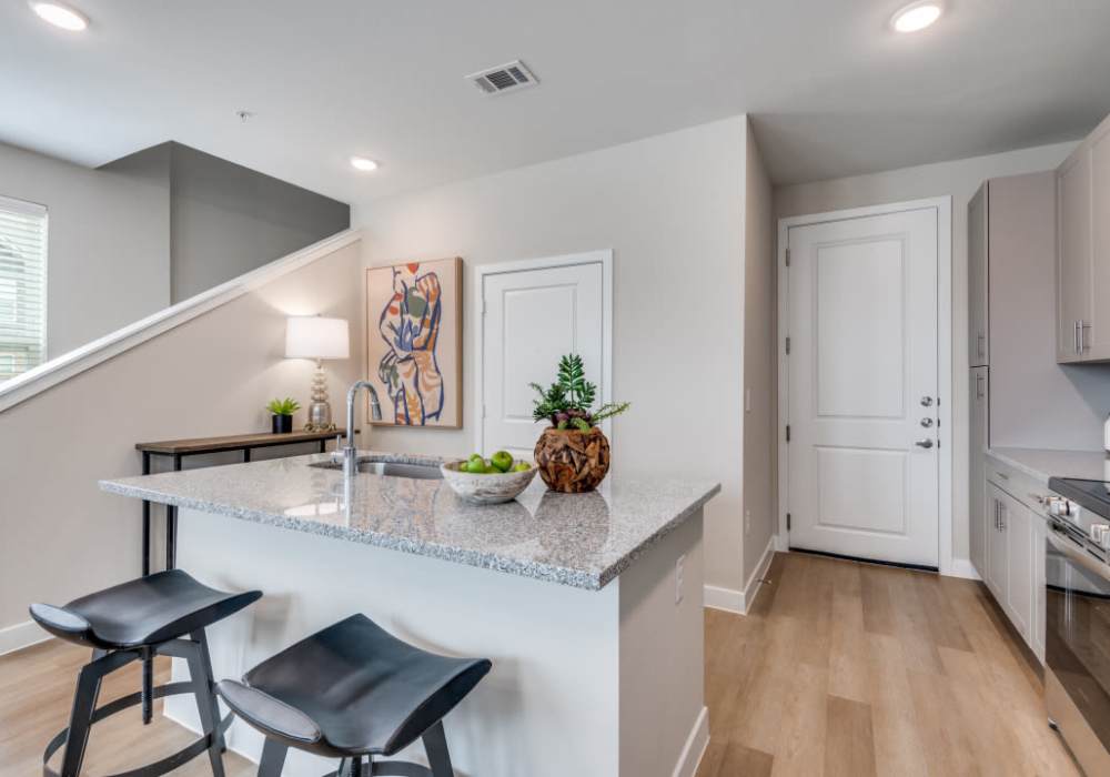 Photo of seating area by kitchen