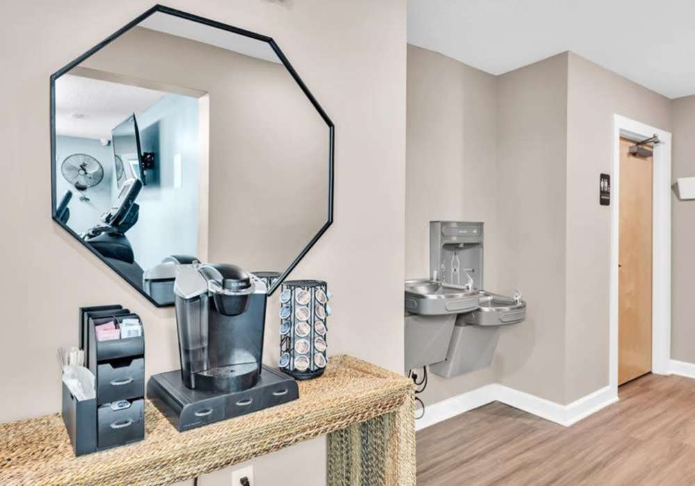 Fitness center at Canebreak Apartments in Summerville, South Carolina