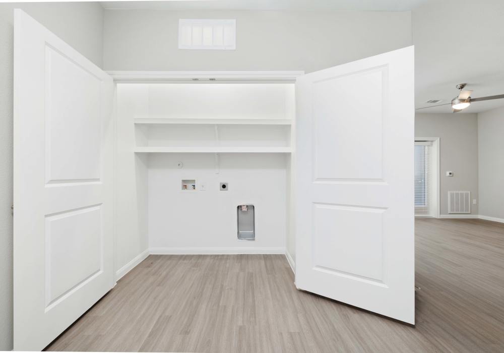 Walk-in closet at Preserve at Gresham Lake in Raleigh,North Carolina