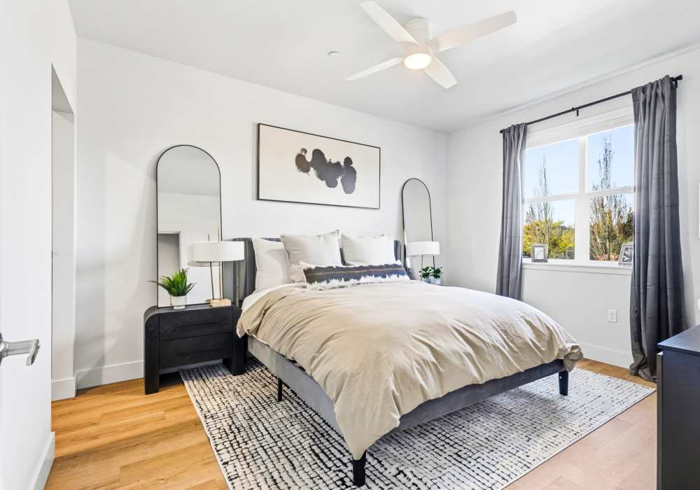 Well-lit and Spacious Bedroom at The Heights at Happy Valley in Happy Valley, Oregon