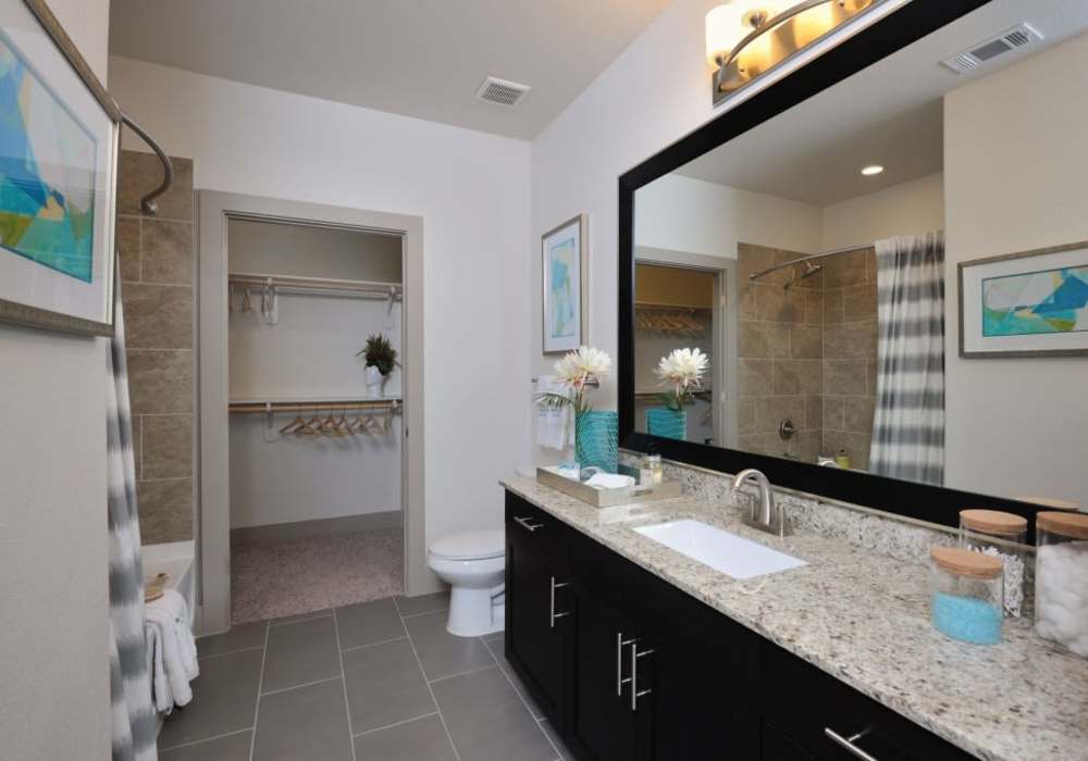 Bathroom at Harmony Park in Spring, Texas