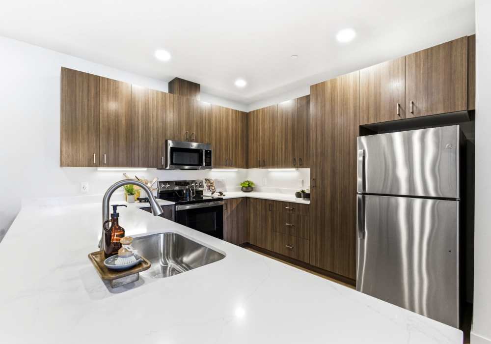 Fully-Equipped Kitchen at The Heights at Happy Valley in Happy Valley, Oregon