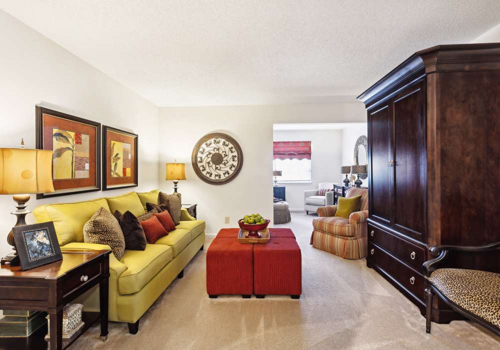 Apartment homes at Brannigan Village in Winston Salem, North Carolina