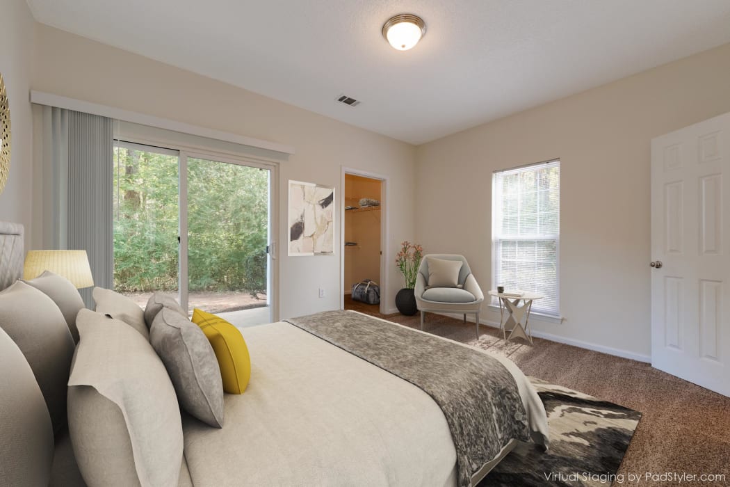 Beautiful Bedroom at Apartments in Rock Hill, South Carolina