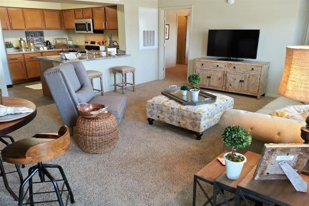 Living room at Villas at Canyon Ranch in Yukon, Oklahoma