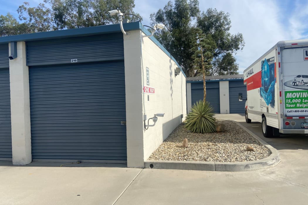 Outdoor unit at Storage Stop Norco in Norco, California