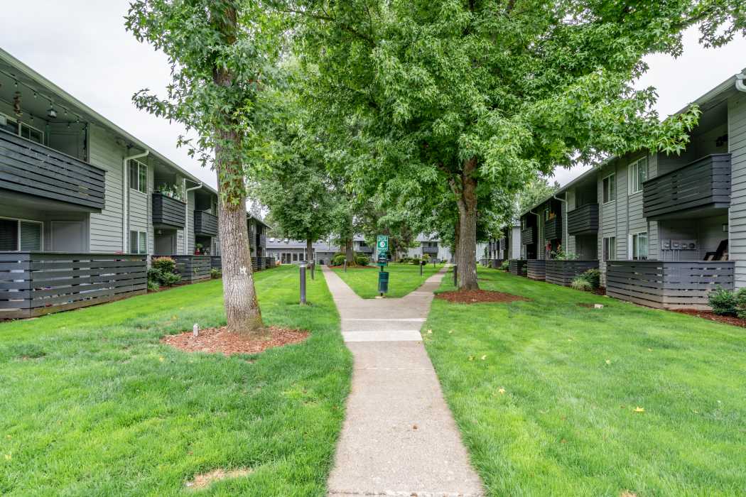 Sidewalk at Courtyards at Cedar Hills in Beaverton, Oregon