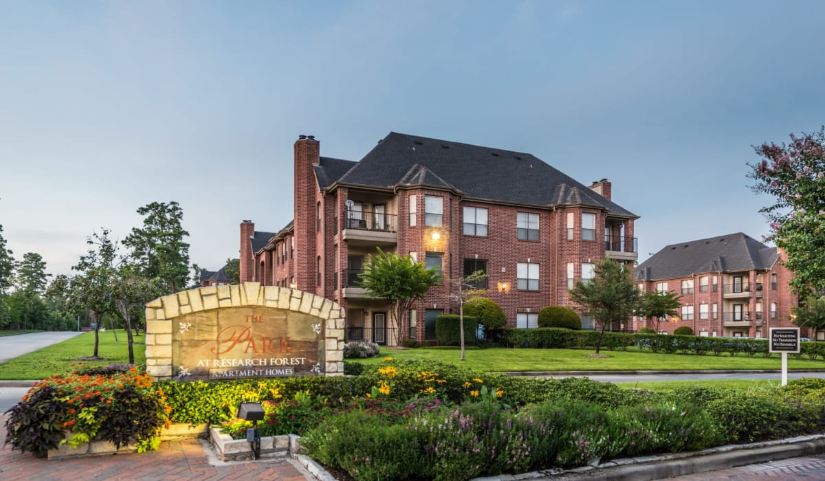The Woodlands Tx Apartments The Park At Research Forest