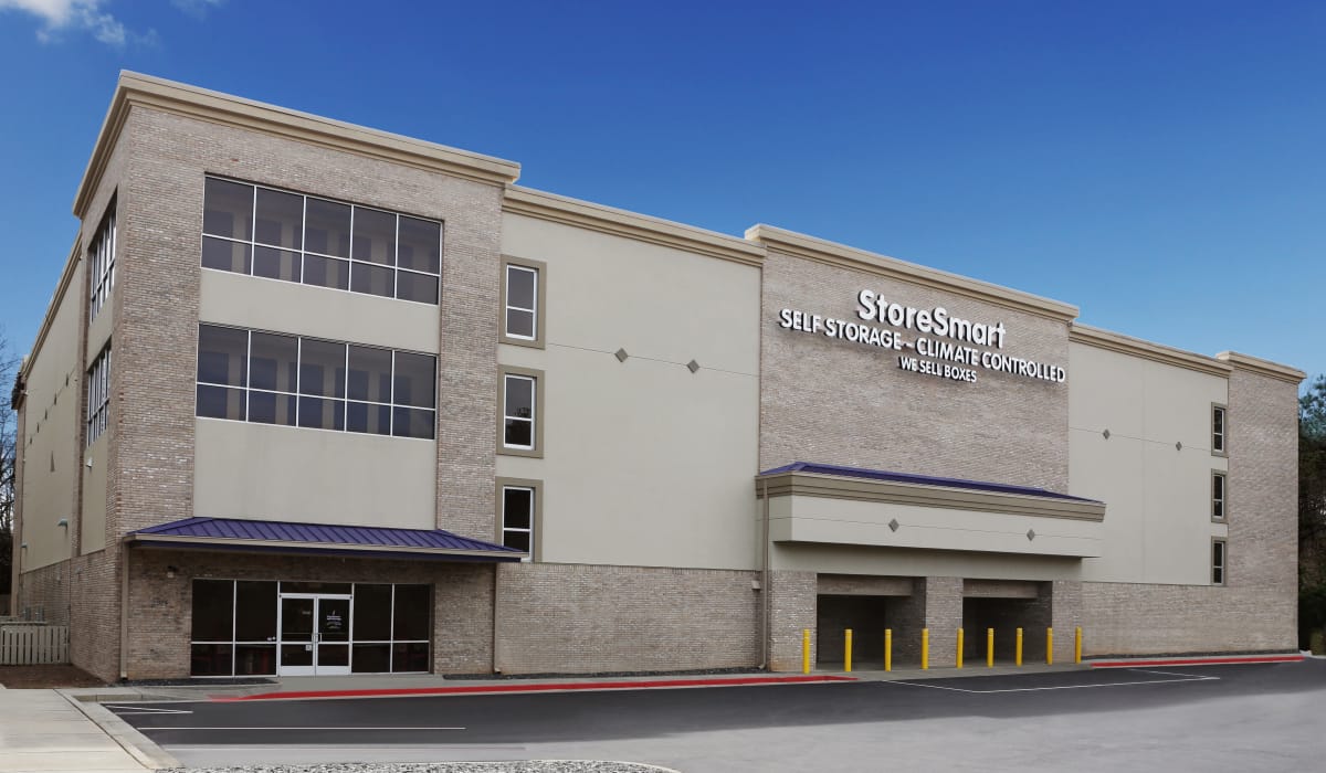 Exterior of StoreSmart Self-Storage in Buford, Georgia