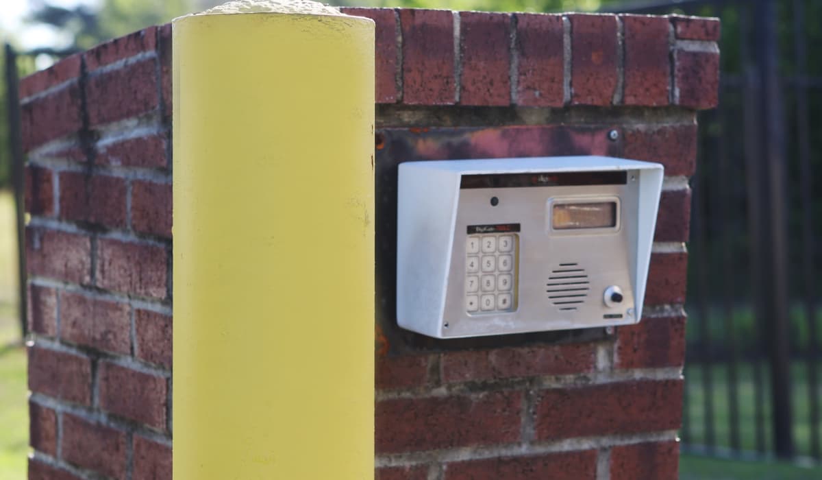 Keypad at StoreSmart Self-Storage in Conway, Arkansas