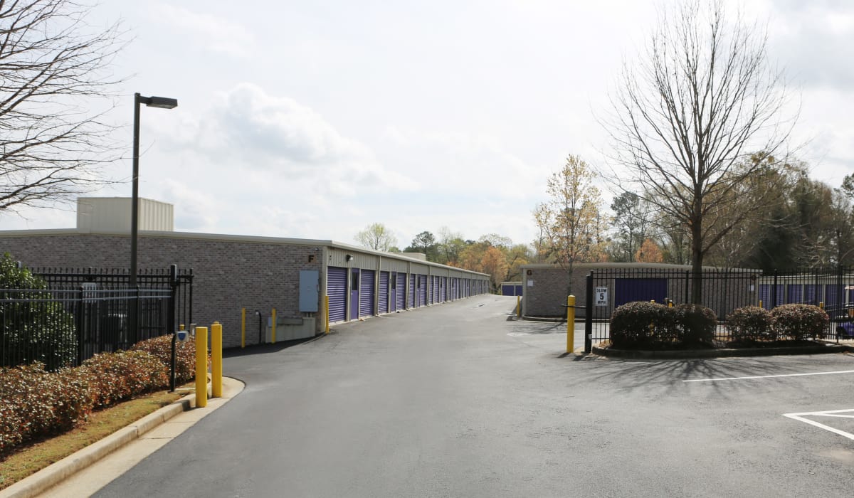 Entrance to StoreSmart Self-Storage in Watkinsville, Georgia