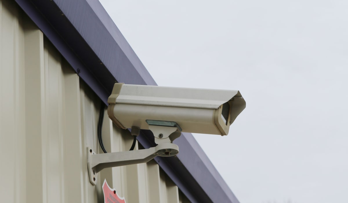 Security camera at StoreSmart Self-Storage in Warner Robins, Georgia