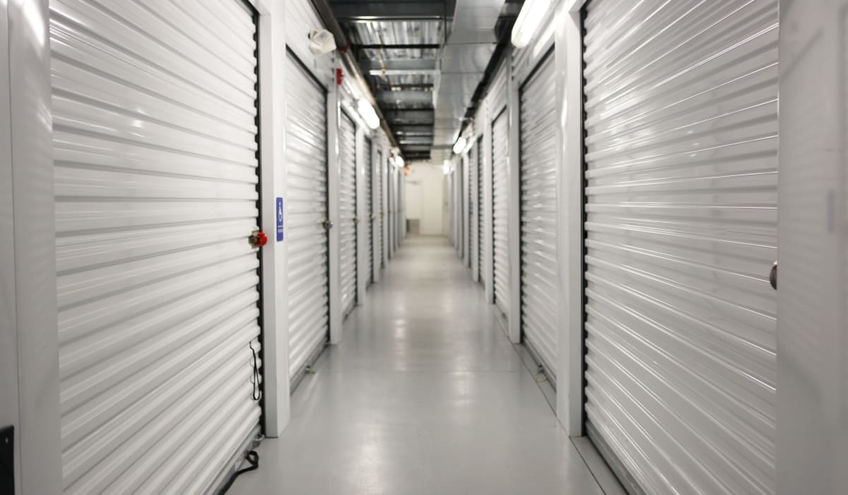 Interior units at StoreSmart Self-Storage in Spring Lake, North Carolina
