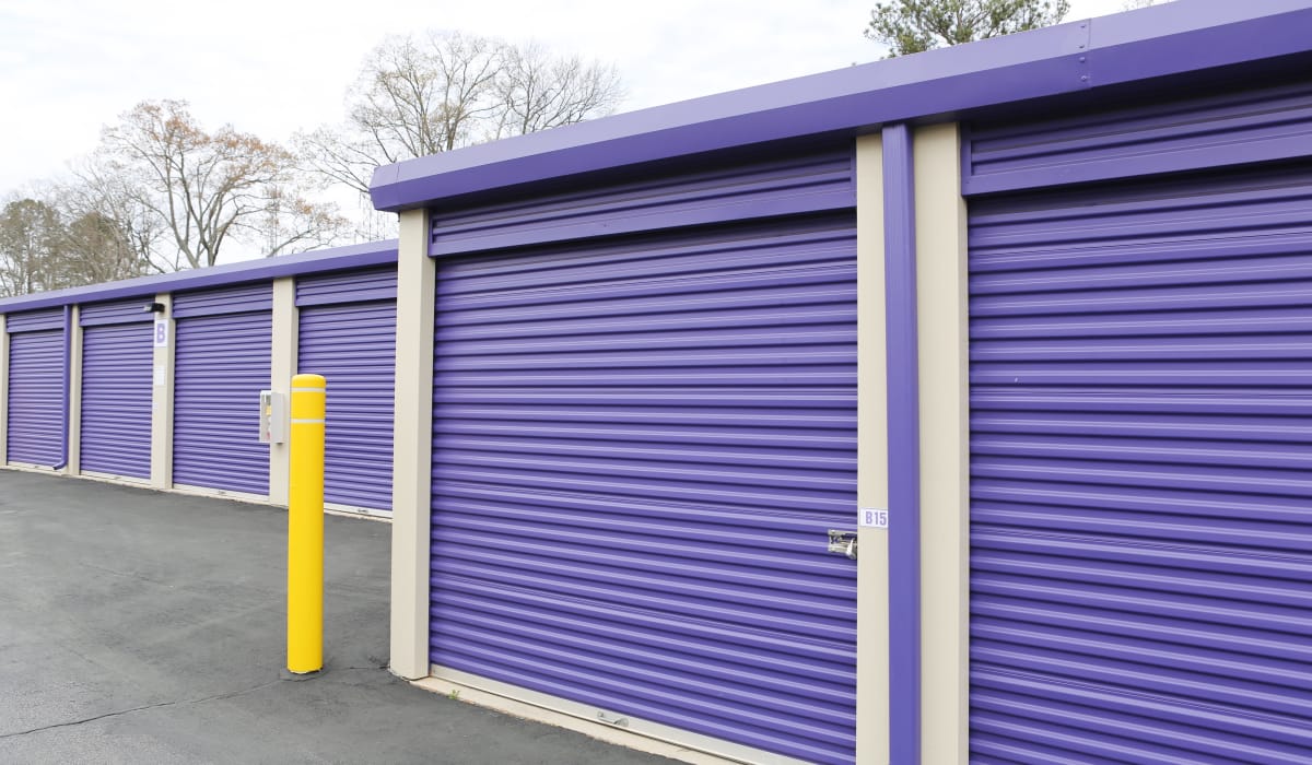 Ground-floor units at StoreSmart Self-Storage in Riverdale, Georgia