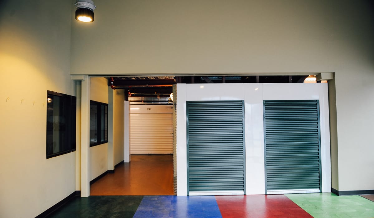 Storage units at LockBox Self Storage in Winston-Salem, North Carolina